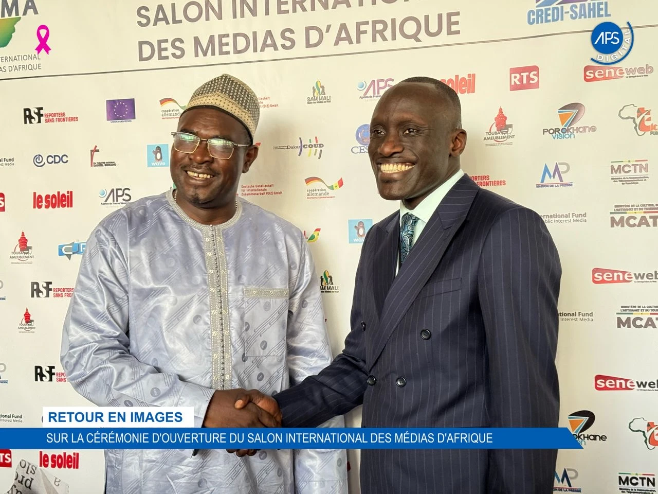 Retour en images sur la cérémonie d'ouverture du Salon international des médias d'Afrique