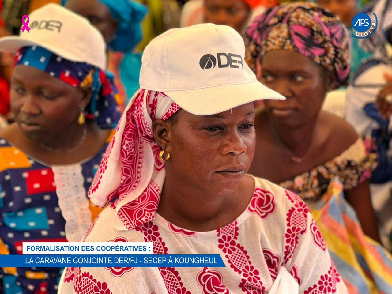 Formalisation des coopérative : La caravane conjointe DER / FJ - SECEP à Koungheul 