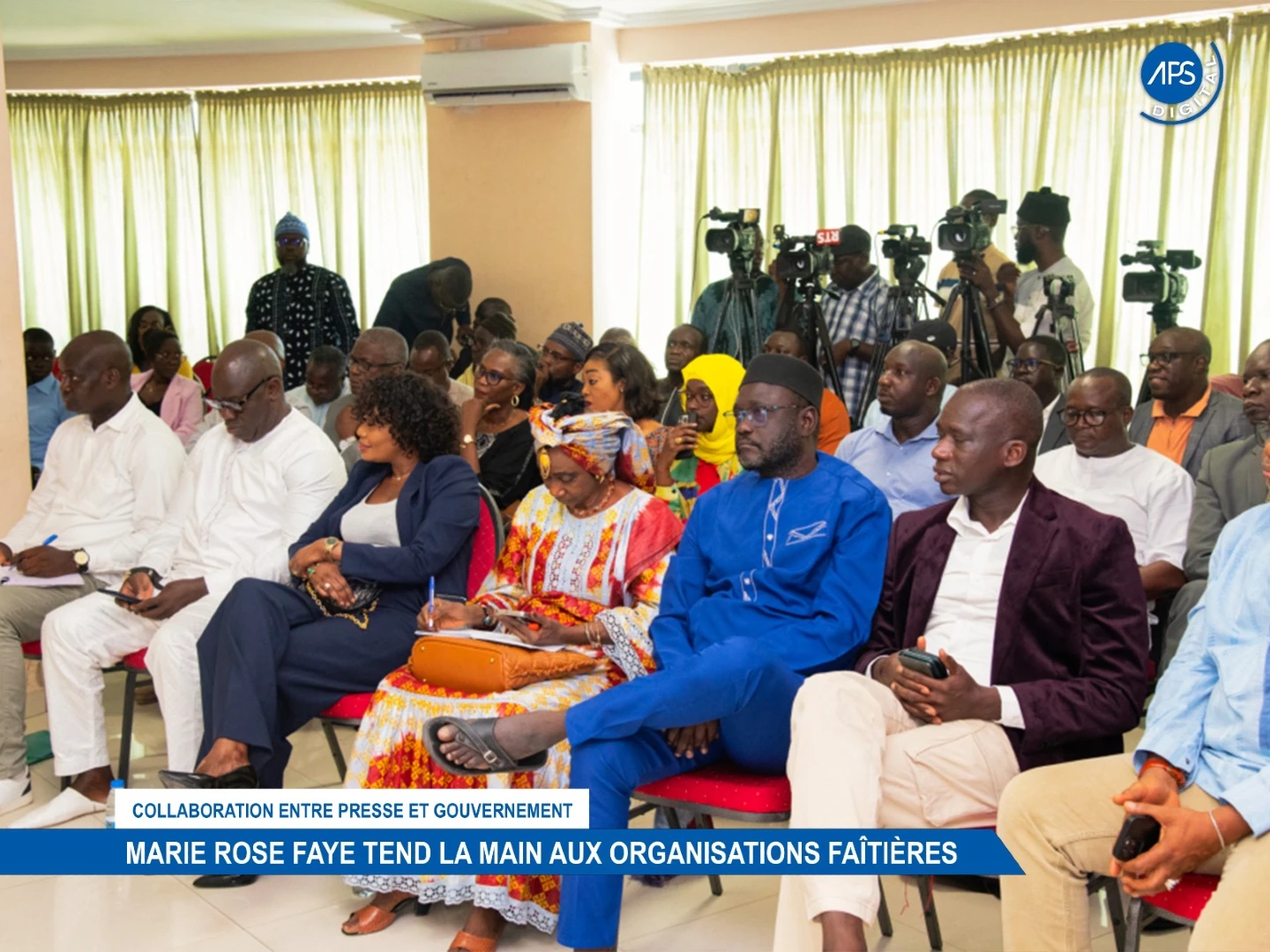 Collaboration entre presse et gouvernement : Marie Rose Faye tend la main aux organisations faîtières