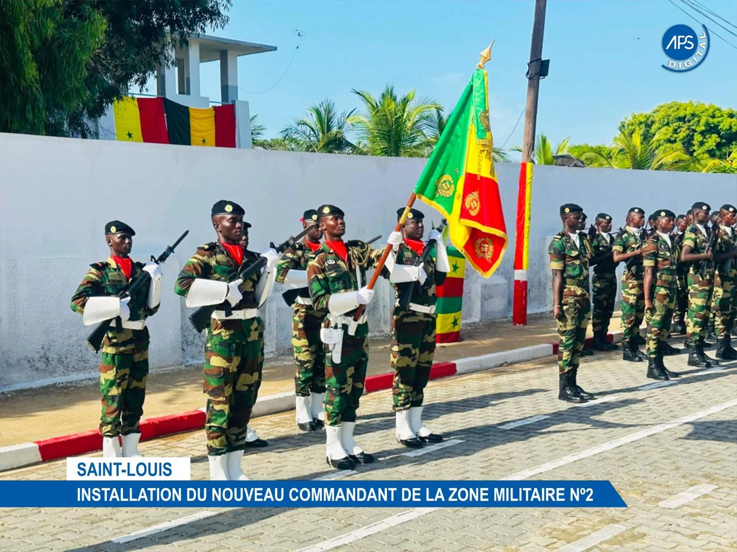 Saint - Louis : Installation du nouveau commandant de la zone militaire N°2 