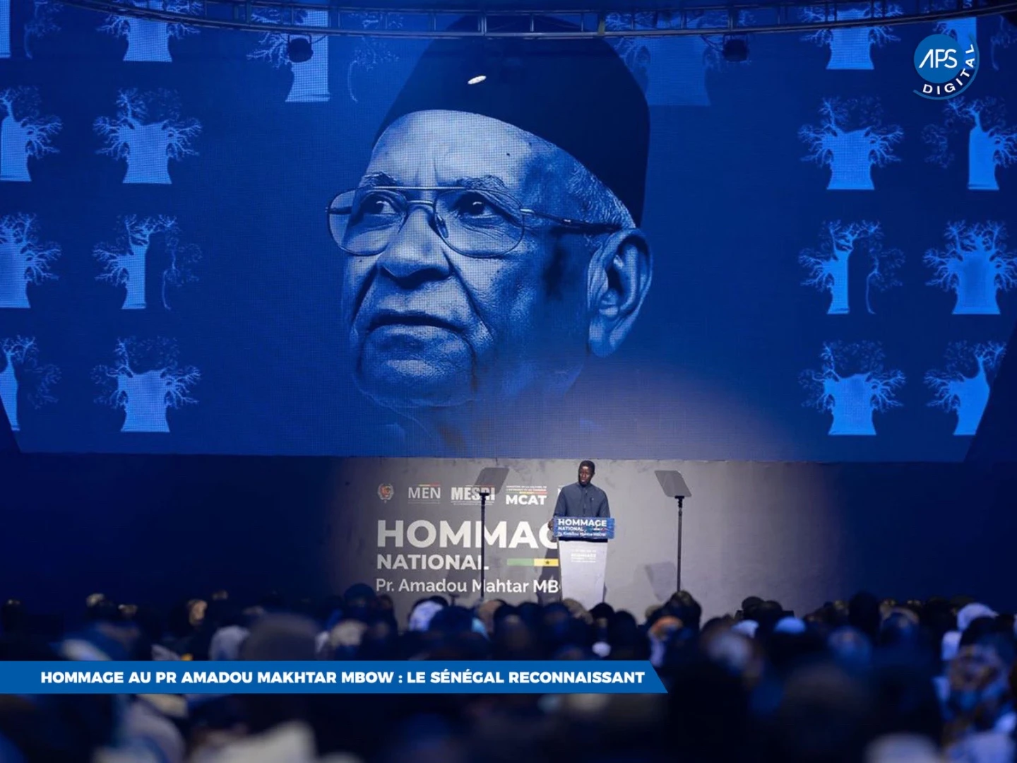 Hommage au Pr Amadou Makhtar Mbow : Le Sénégal reconnaissant 