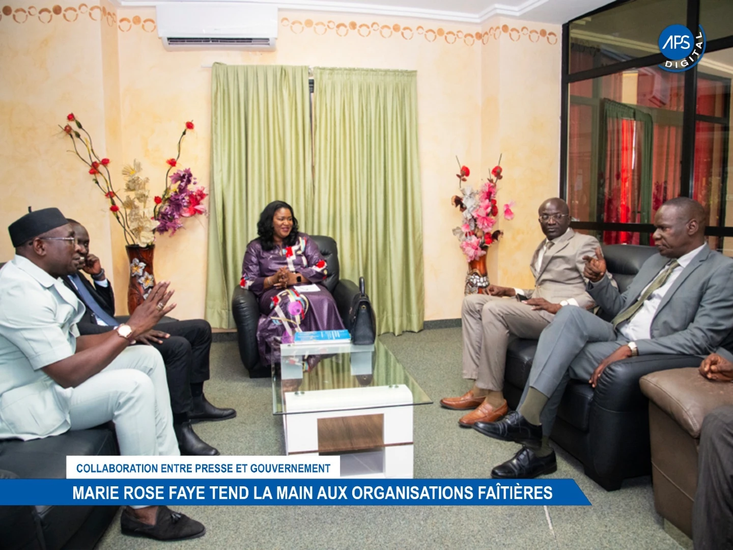 Collaboration entre presse et gouvernement : Marie Rose Faye tend la main aux organisations faîtières