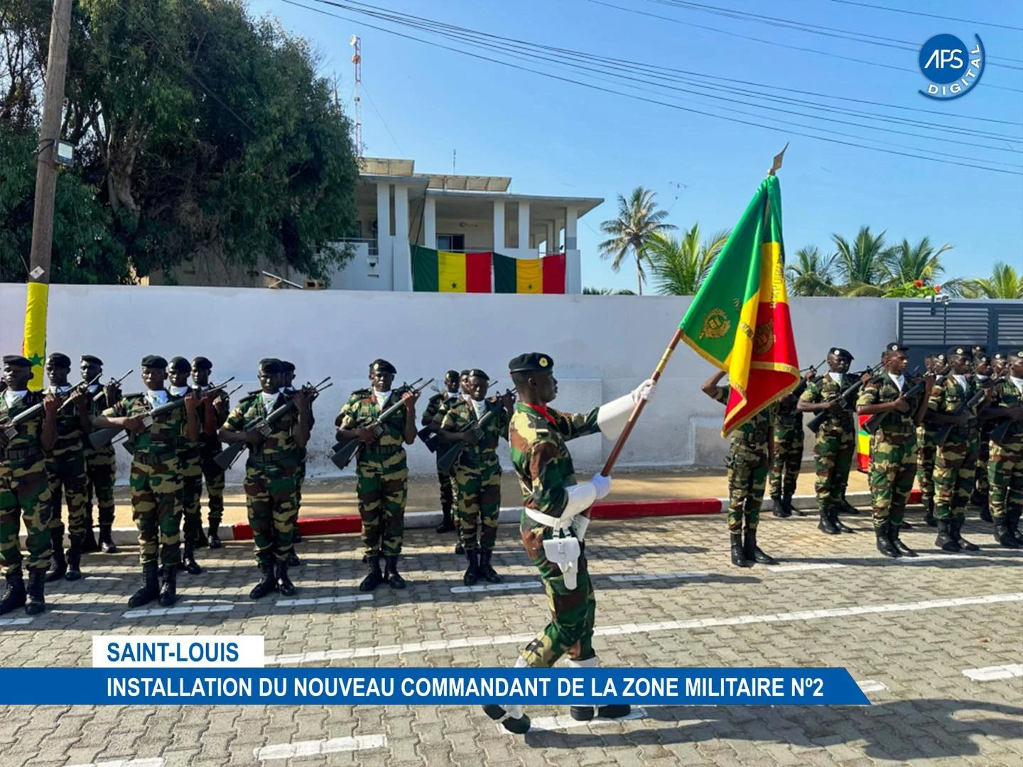 Saint - Louis : Installation du nouveau commandant de la zone militaire N°2 