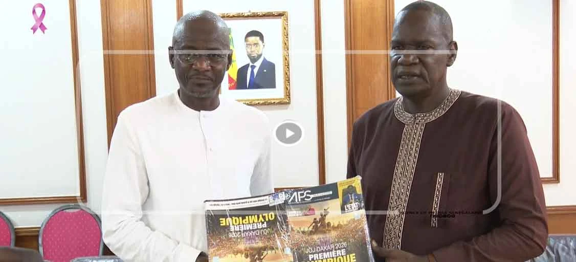 JOJ DAKAR 2026 : l’APS produit et remet au COJOJ un magazine consacré aux Jeux