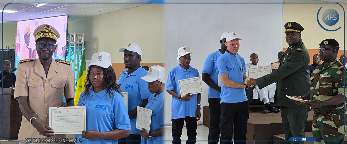 Sortie de la première promotion de 1000  volontaires de la consommation