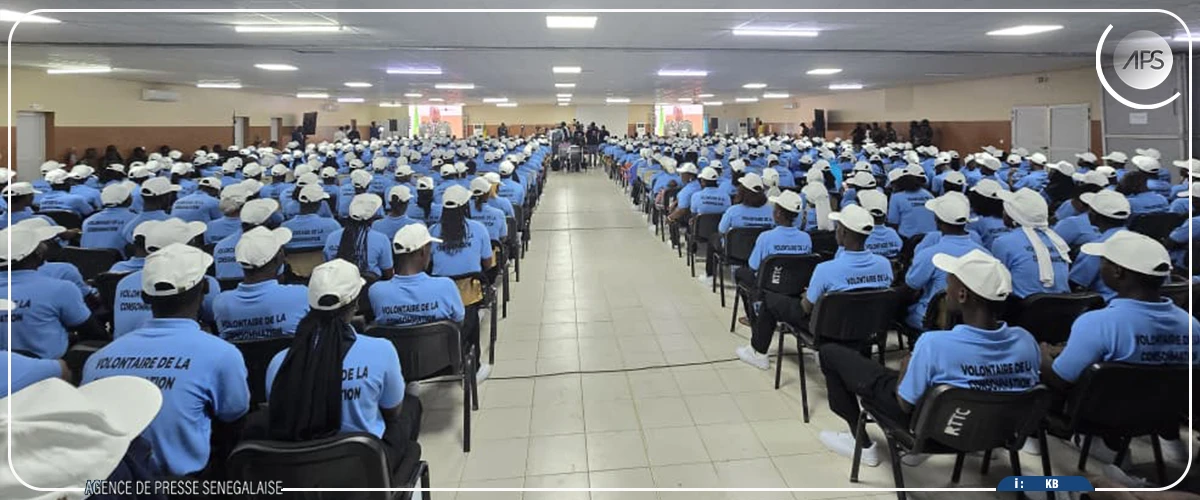 Sortie de la première promotion de 1000 volontaires de la consommation