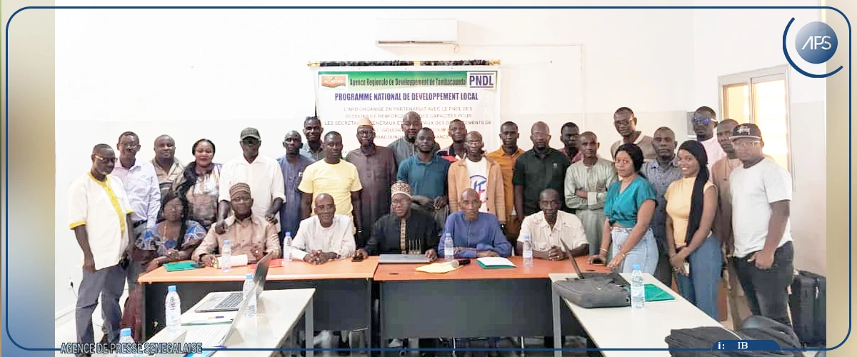 Vingt-neuf secrétaires municipaux de Bakel et Goudiry formés à l’usage des outils informatiques de gestion