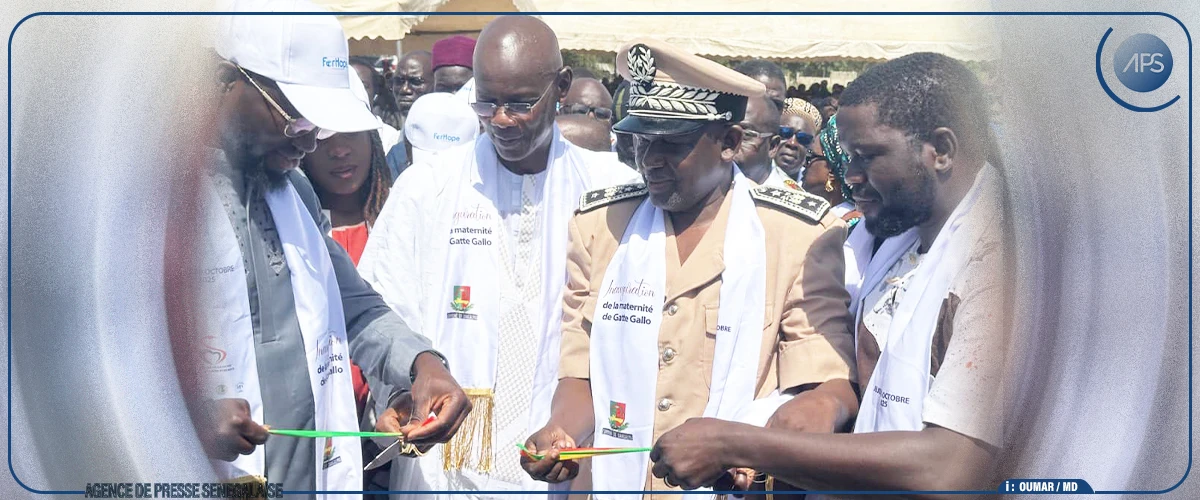 Bambey: inauguration d’une maternité d'un coût de 100 millions de francs CFA à Gatte Gallo  ‎