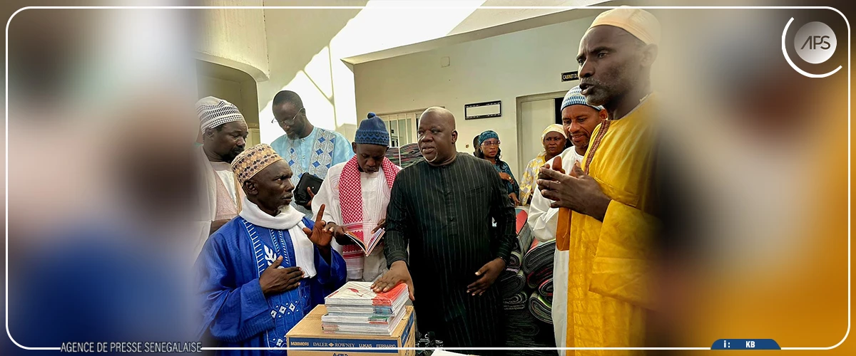 Pire Gourèye : la mairie offre des fournitures scolaires aux écoles