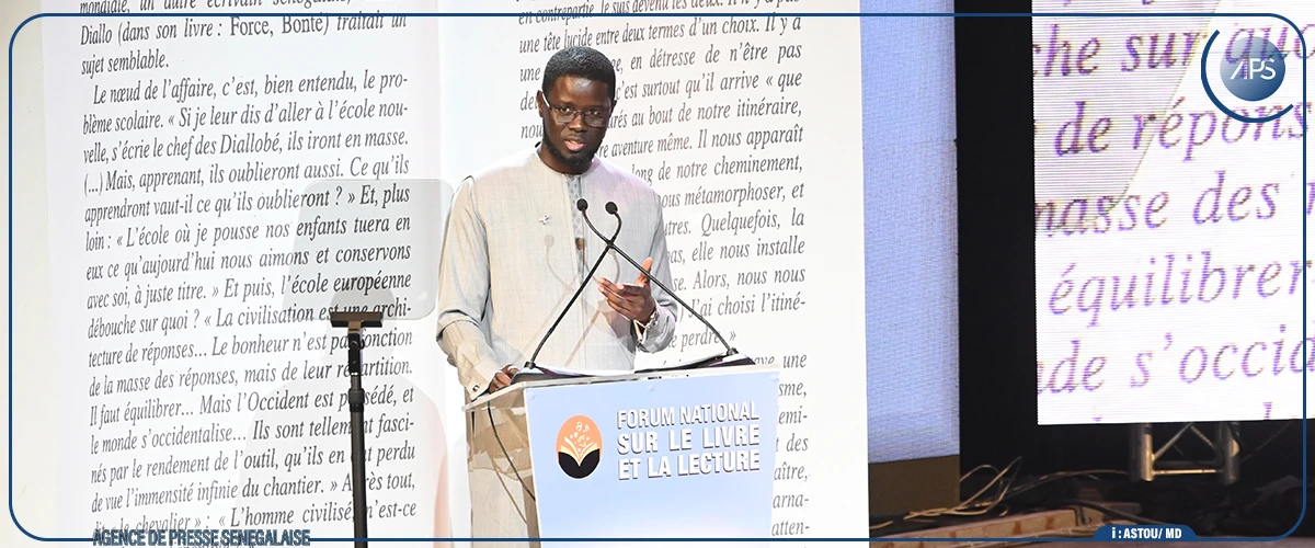 Le président Faye veut faire de Dakar une plateforme régionale de l’édition
