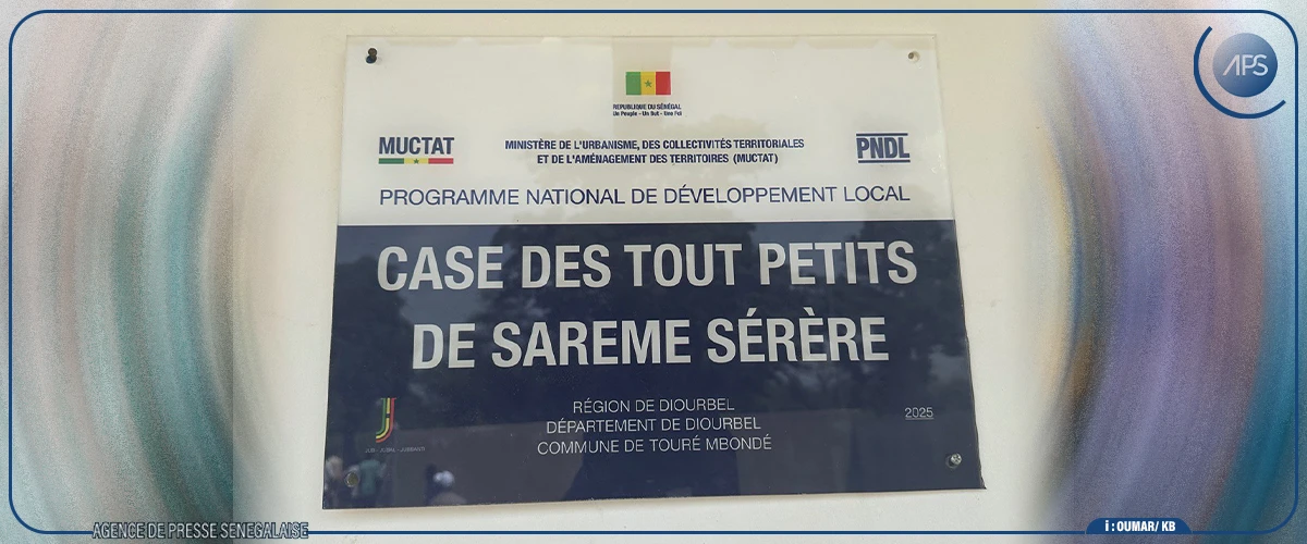 Une case des tout-petits et de nouvelles salles de classe réceptionnées à Touré Mbondé