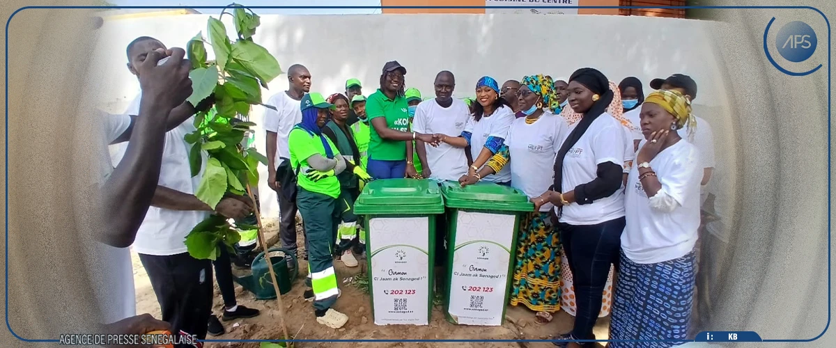 Journée d'écologisation au CFPT de Tivaouane, en prélude à la rentrée scolaire