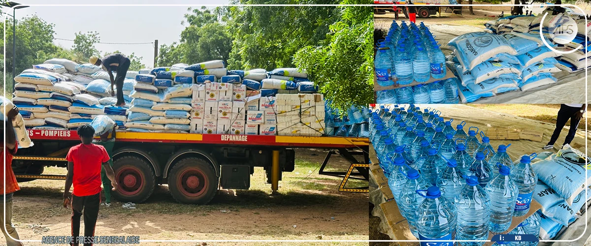 Bakel: l’Etat au chevet des sinistrés avec des vivres et des motopompes