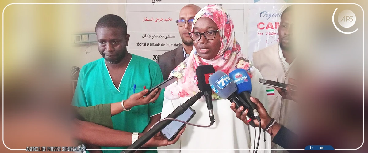 Diamniadio : des consultations en chirurgie pédiatrique offertes à 100 enfants