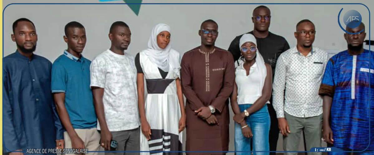 Modou Sène de l'APS, nouveau président de la Convention des jeunes reporters dans la zone centre