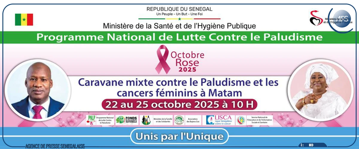 Une caravane mixte ''Hivernage zéro palu, zéro cancer" lancée à Matam