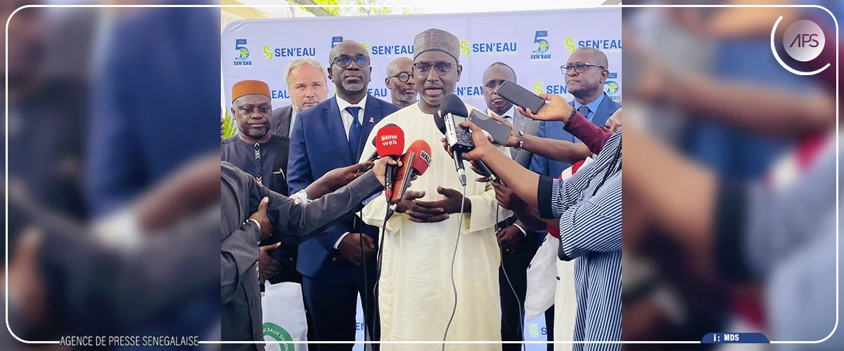 Cheikh Tidiane Dièye évoque le rôle du centre d’excellence et d’innovation de la Sen’eau dans l’hydro-diplomatie