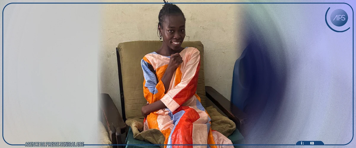 Sokhna Kâ, la détermination de réussir contre le handicap