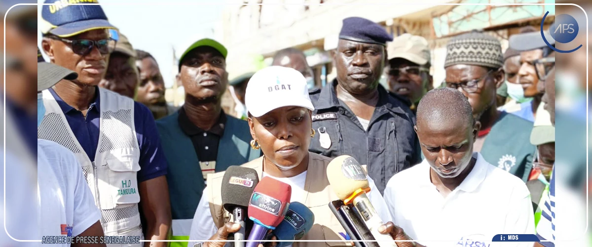 Kaffrine : plusieurs espaces publics de la ville désencombrés