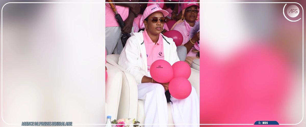"Octobre Rose ne doit pas être un rituel que l'on répète chaque année'', selon la première dame Absa Faye