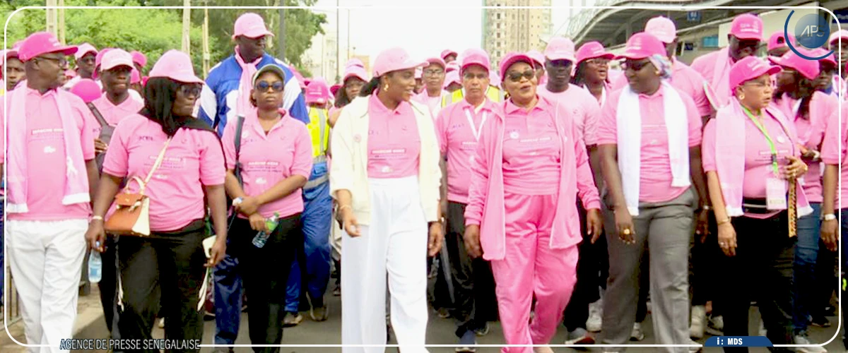 “Octobre Rose ne doit pas être un rituel que l’on répète chaque année”, selon la première dame Absa Faye