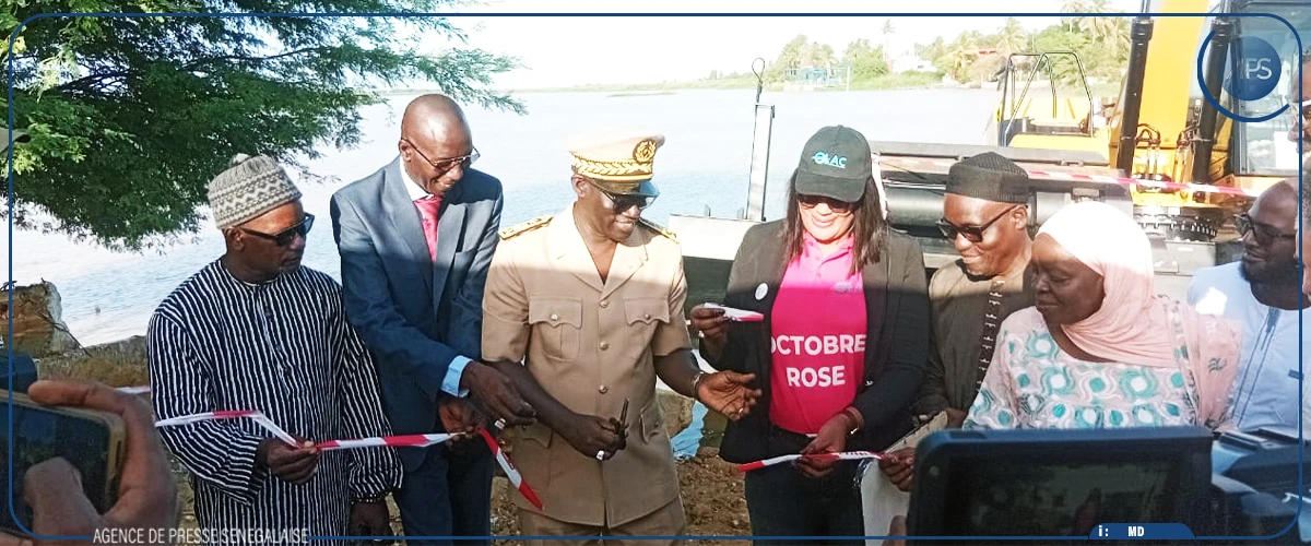 À Saint-Louis, l’OLAC acquiert une pelle amphibie pour améliorer la qualité de l’eau de consommation