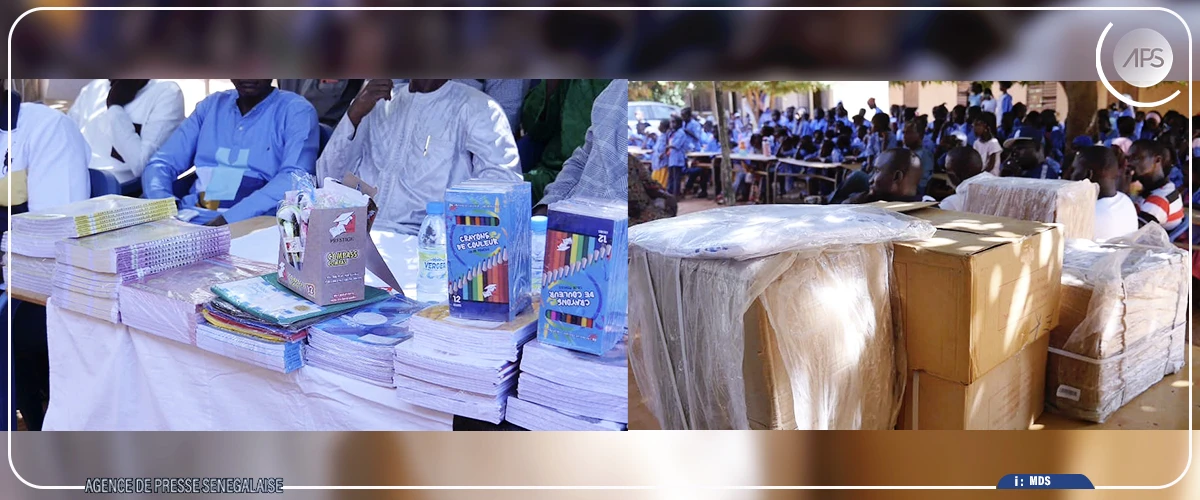 Diass : plus de 162 millions FCFA en matériel scolaire remis aux écoles de la commune