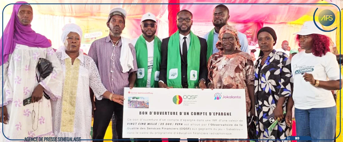 Alioune Dione appelle à promouvoir la pratique de l’épargne dans tous les segments de la population