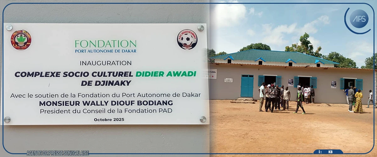 Djinaky : inauguration d’un complexe socioculturel, ”symbole d’unité et de promotion culturelle”