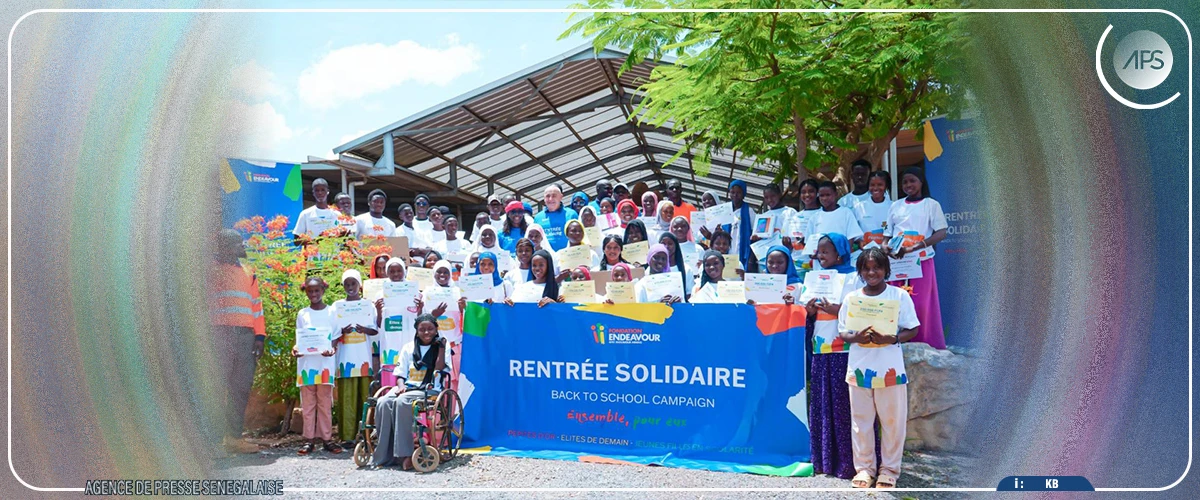 Cinq cent élèves sénégalais accompagnés par la Fondation Endeavour depuis 2021 (communiqué)