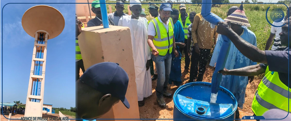 Malem Hodar : mise en service d’un forage à Diacksao Saloum