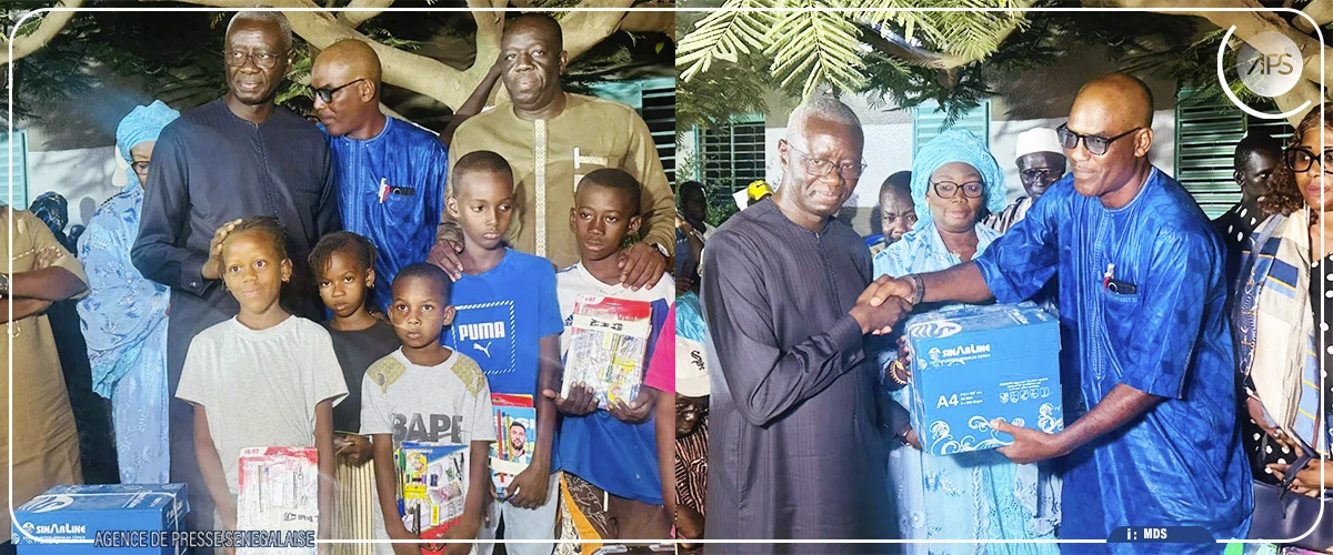 Richard-Toll : la mairie distribue des fournitures scolaires aux élèves