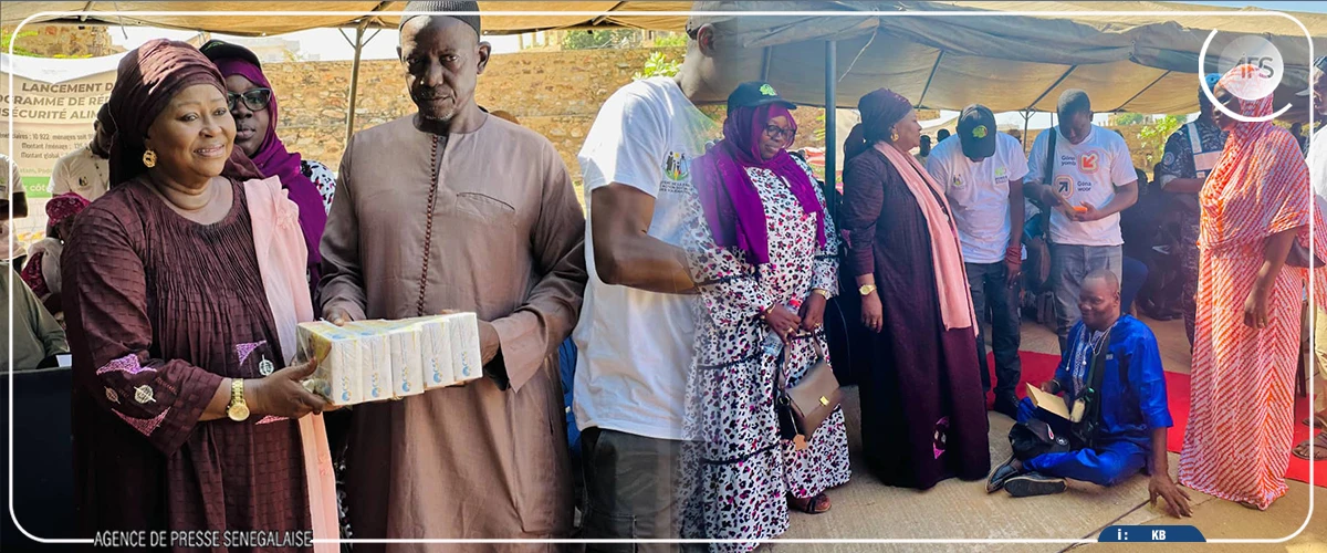 Maïmouna Dièye lance une opération d’assistance financière destinée à 3 142 ménages des départements de Bakel et Goudiry