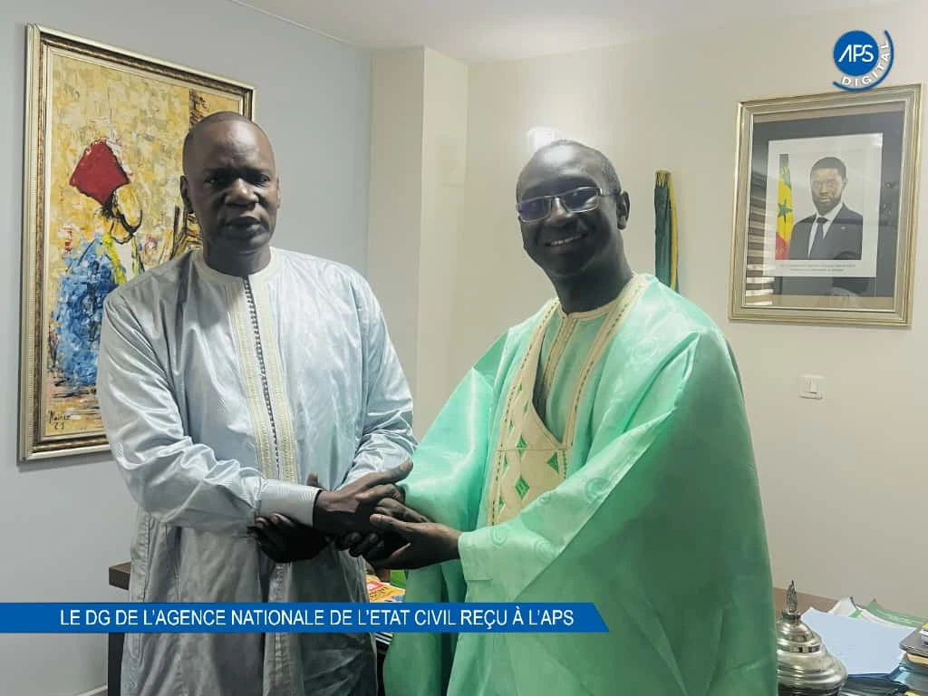 Le DG de l’Agence nationale de l’État civil reçu à l’APS