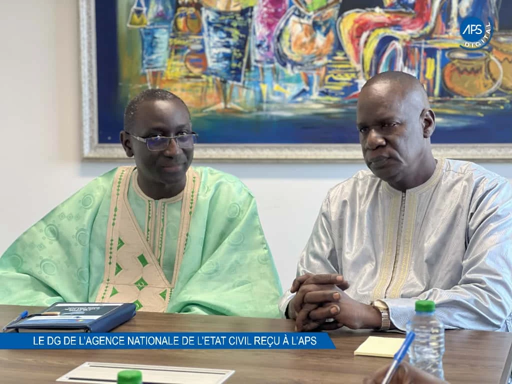 Le DG de l’Agence nationale de l’État civil reçu à l’APS