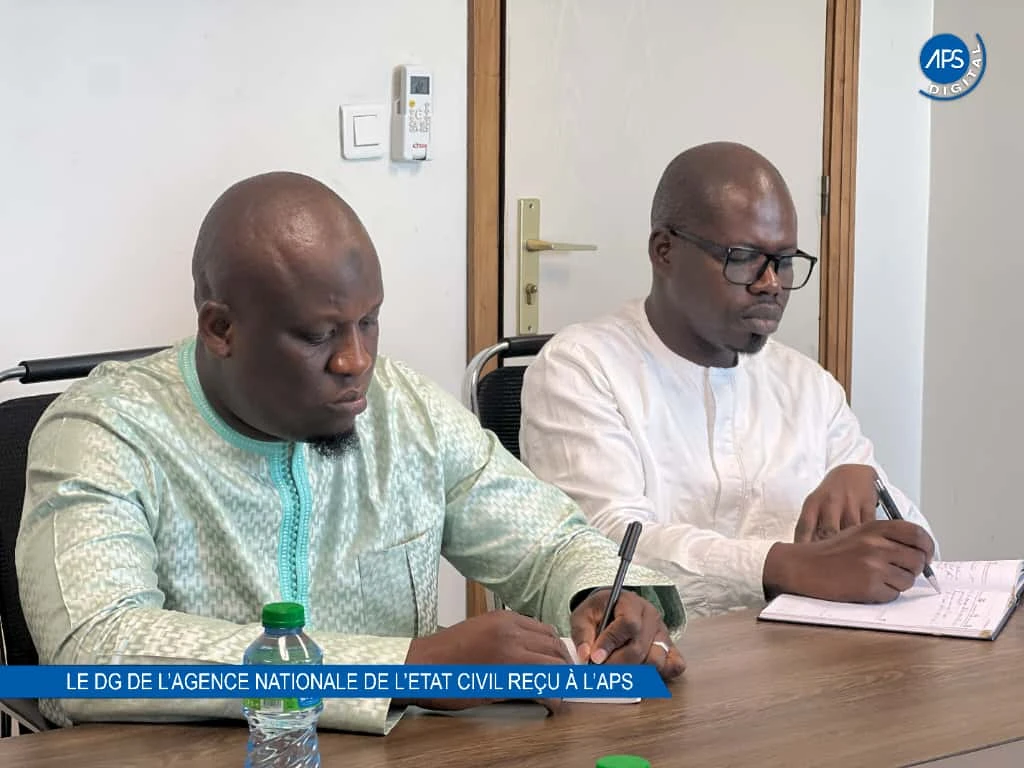Le DG de l’Agence nationale de l’État civil reçu à l’APS
