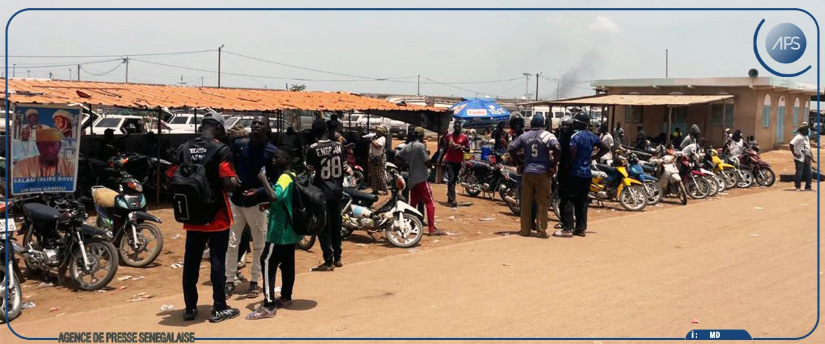 A Kaolack, les mototaxis ”Jakarta” font vivre une grande partie de la jeunesse