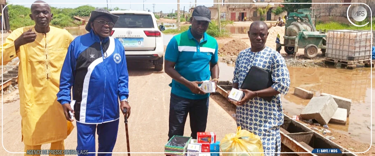 Kaolack : des fournitures scolaires remises aux écoles les plus touchées par les inondations