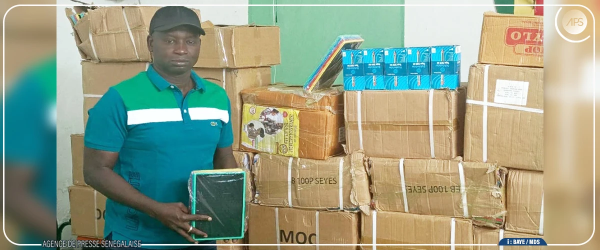 Kaolack : des fournitures scolaires remises aux écoles les plus touchées par les inondations