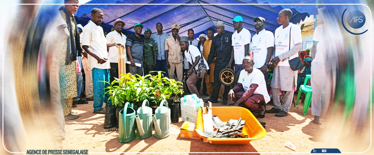 Koungheul : mille gaines biodégradables offertes à la pépinière communale d’Ida Mouride