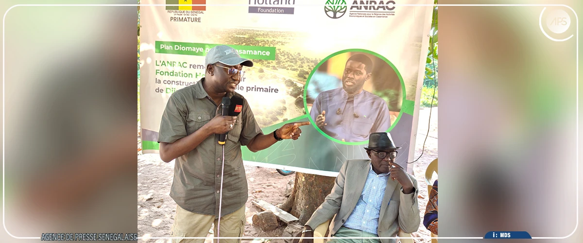 Bignona : l'ANRAC va construite une école et un CEM à Djinéa Djilacounda et Niallé