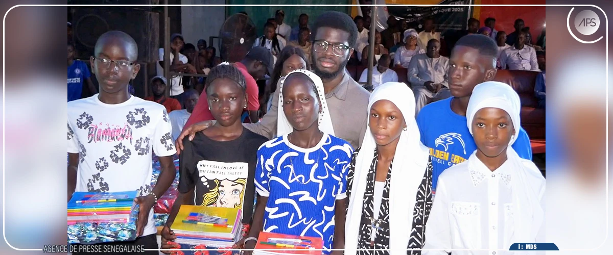 Mbour : plus de 1000 kits scolaires remis à des ménages nécessiteux