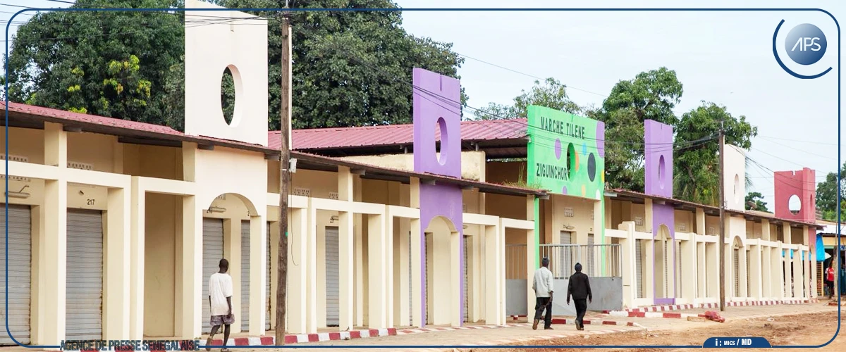 Ziguinchor : Tilène étrenne son marché entièrement reconstruit