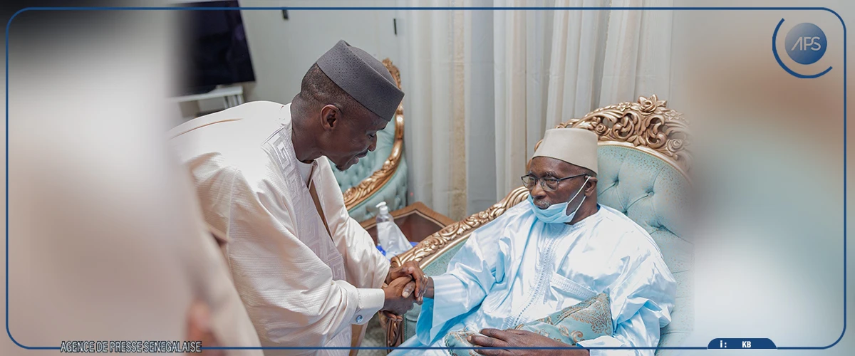 Mouhamadou Bamba Cissé en visite à Tivaouane et Ndiassane