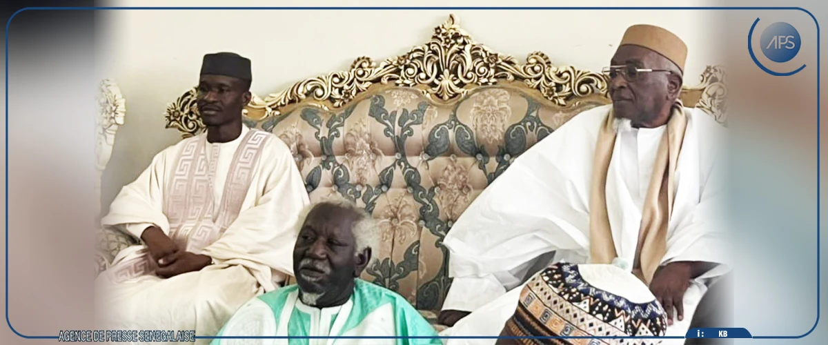 Mouhamadou Bamba Cissé en visite à Tivaouane et Ndiassane