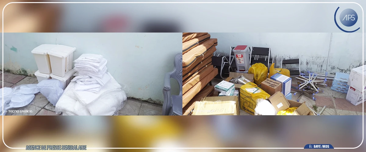 La mairie de Ngathie Naoudé offre des équipements sanitaires à deux postes de santé