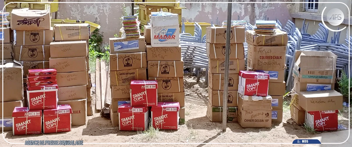 Ouro Sidy : près de trente écoles de la commune dotées en fournitures scolaires