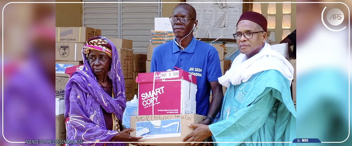 Ouro Sidy : près de trente écoles de la commune dotées en fournitures scolaires