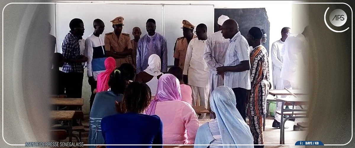 L’adjoint au gouverneur de la région de Kaolack ''globalement satisfait'' de l’effectivité de la rentrée