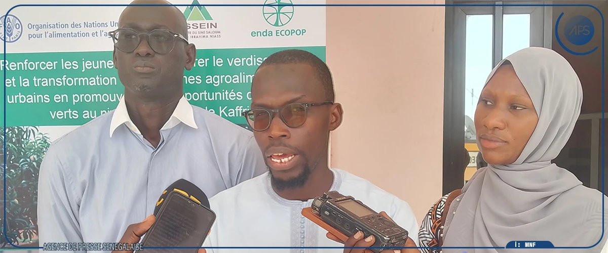 Kaffrine : vers un plan départemental de l’Observatoire des systèmes alimentaires